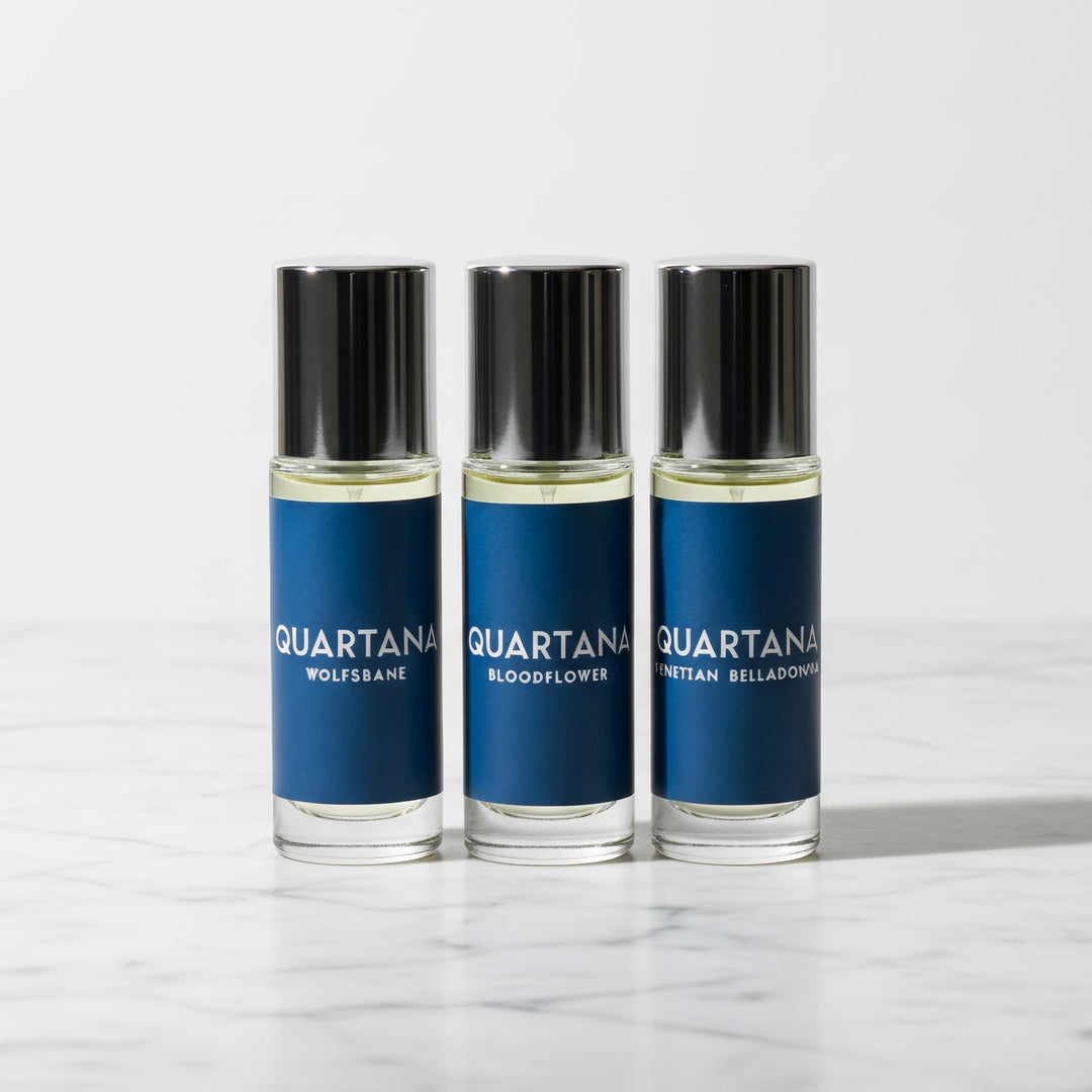 Best - Sellers : Venetian Belladonna, Bloodflower, Wolfsbane - Parfums Quartana