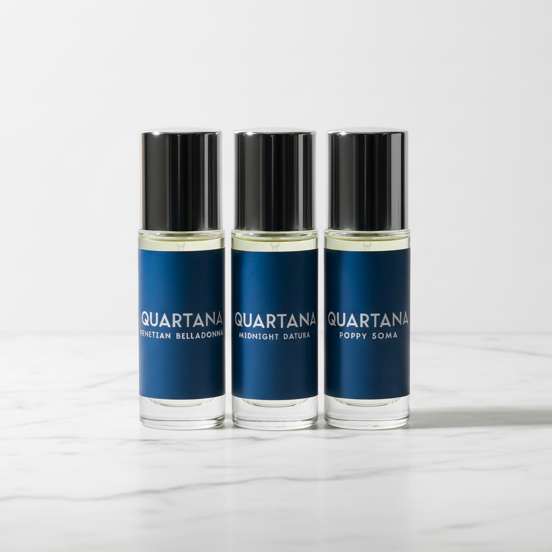 Femme - Fatales : Venetian Belladonna, Midnight Datura, Poppy Soma - Parfums Quartana